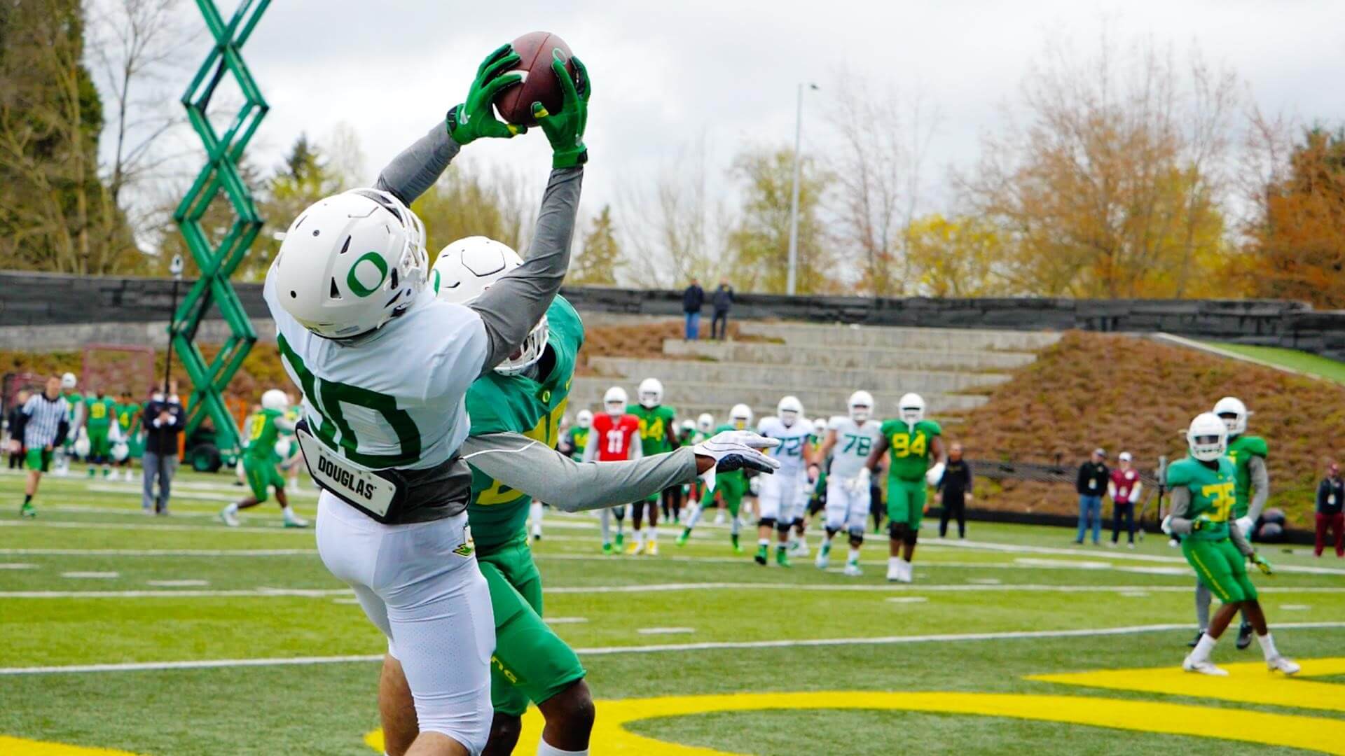 Spring Football: Old faces in new places