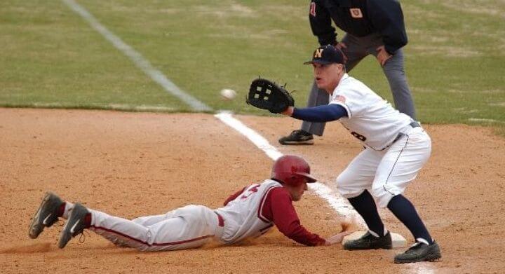 Atlantic League batter steals first base for first time in seasoned baseball records